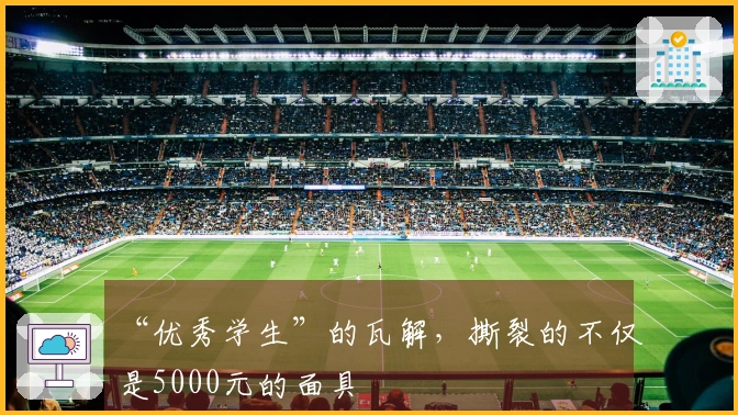 “优秀学生”的瓦解，撕裂的不仅是5000元的面具